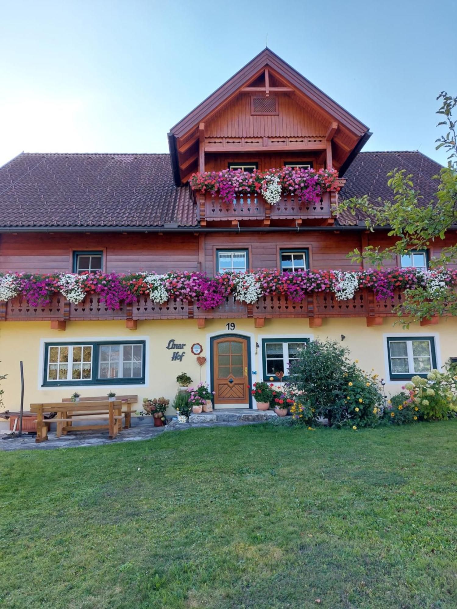 Linarhof Apartment Urlaub Am Bio Bauernhof Haus im Ennstal Esterno foto